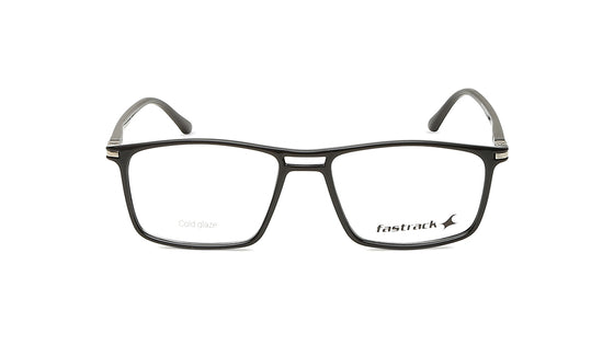Black Rectangle Unisex Eyeglasses (FT1275UFP5MBKV|52)