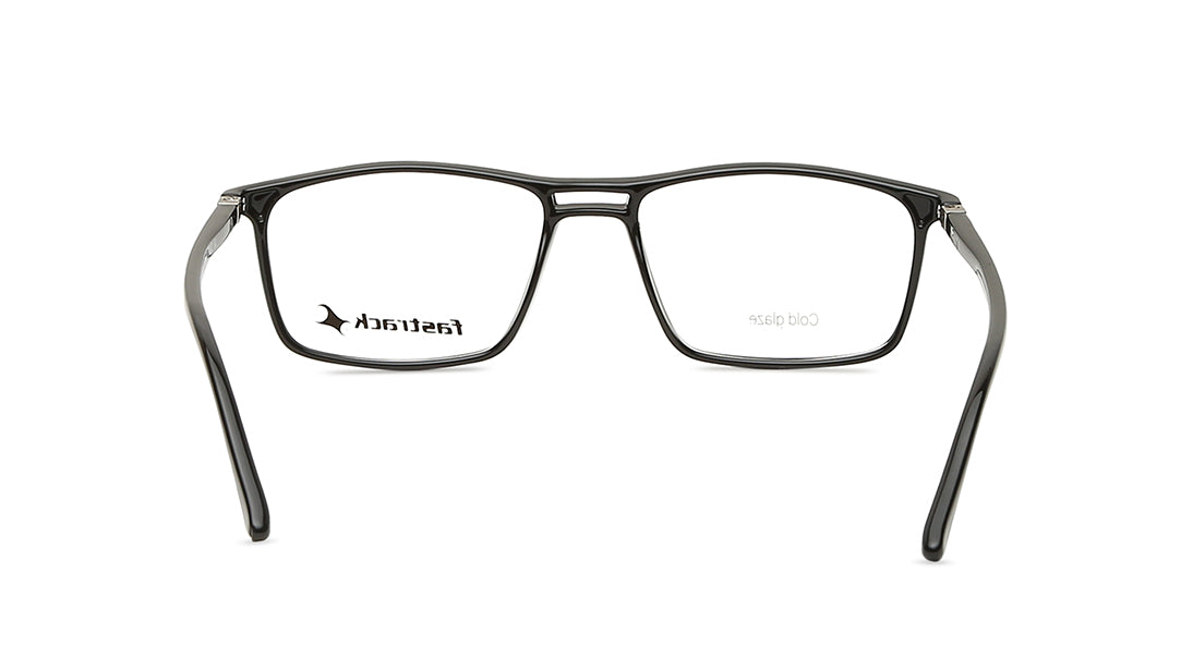 Black Rectangle Unisex Eyeglasses (FT1275UFP5MBKV|52)