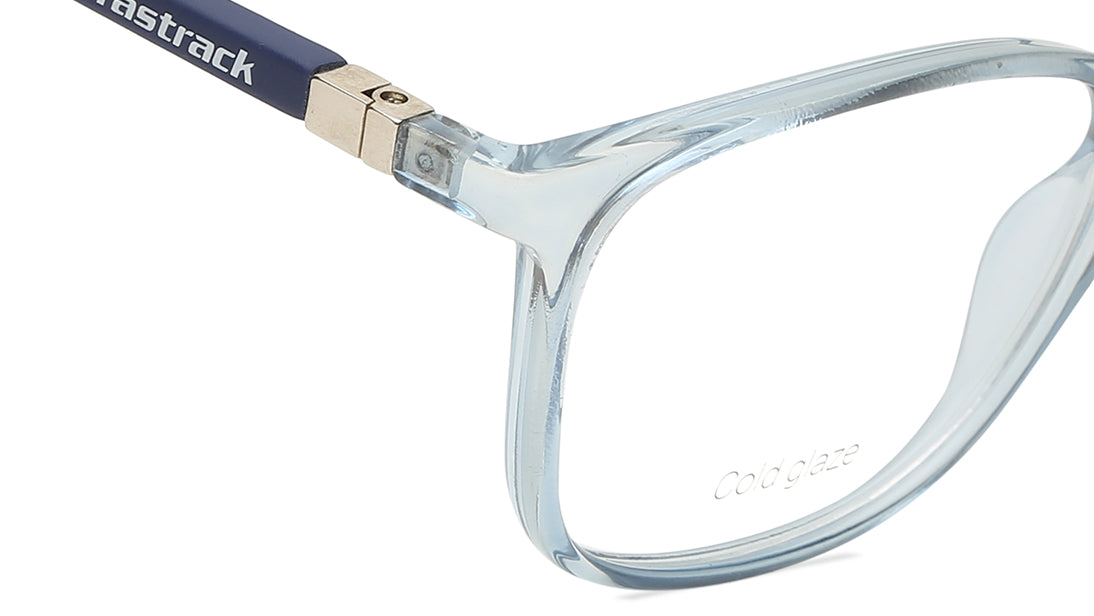 Blue CatEye Women Eyeglasses (FT1278WFP3MBUV|50)