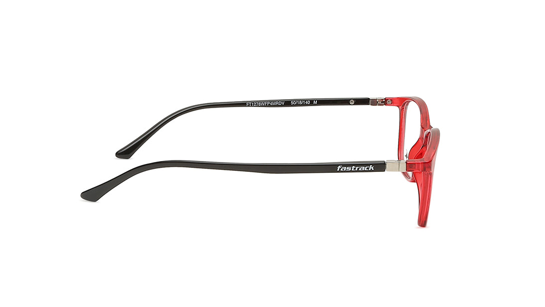 Red CatEye Women Eyeglasses (FT1278WFP4MRDV|50)