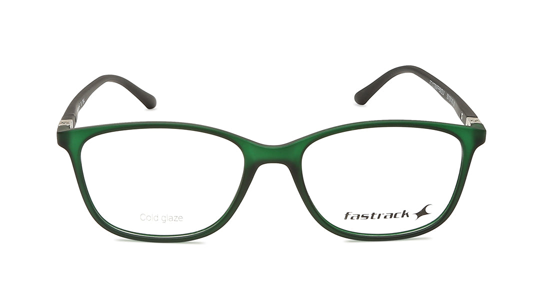 Green CatEye Women Eyeglasses (FT1278WFP6MOLV|50)