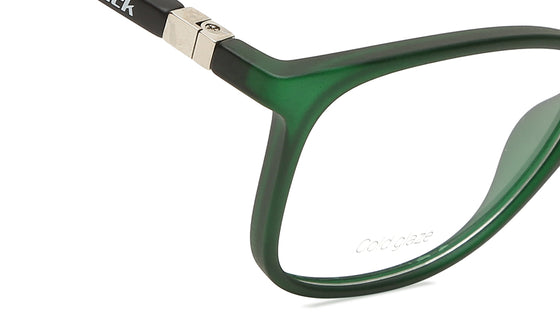Green CatEye Women Eyeglasses (FT1278WFP6MOLV|50)
