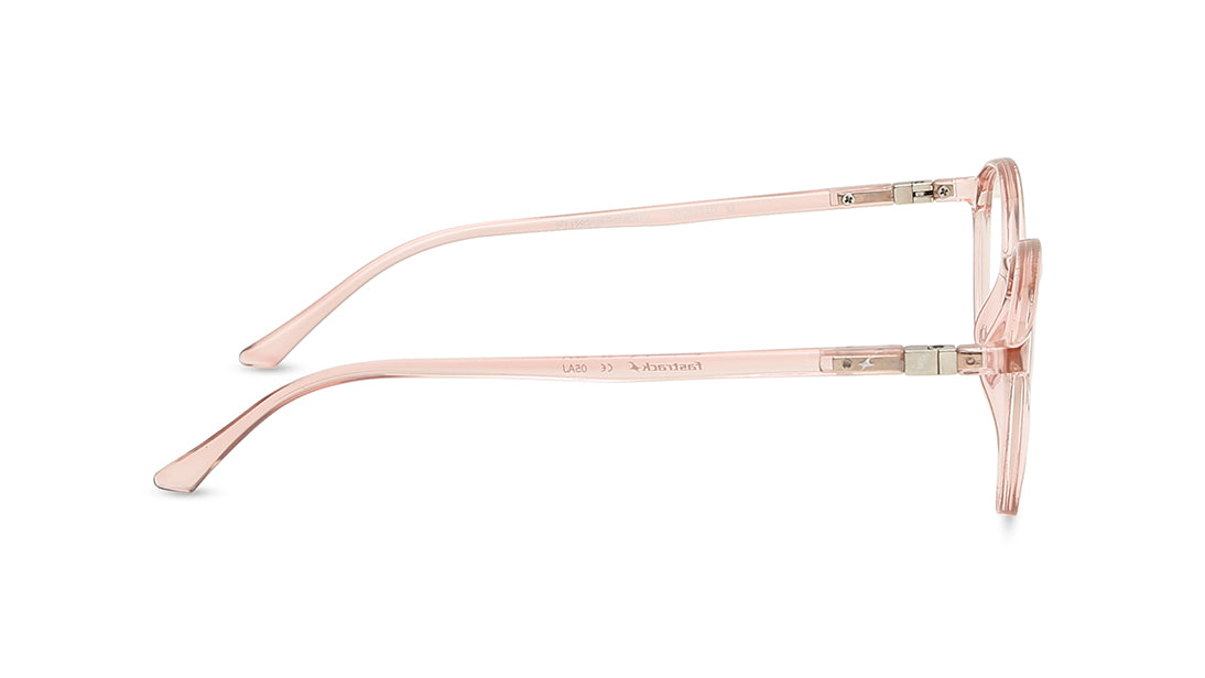 Orange Round Unisex Eyeglasses (FT1282UFP1MORV|50)