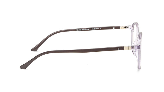 Purple Round Unisex Eyeglasses (FT1282UFP2MPRV|50)