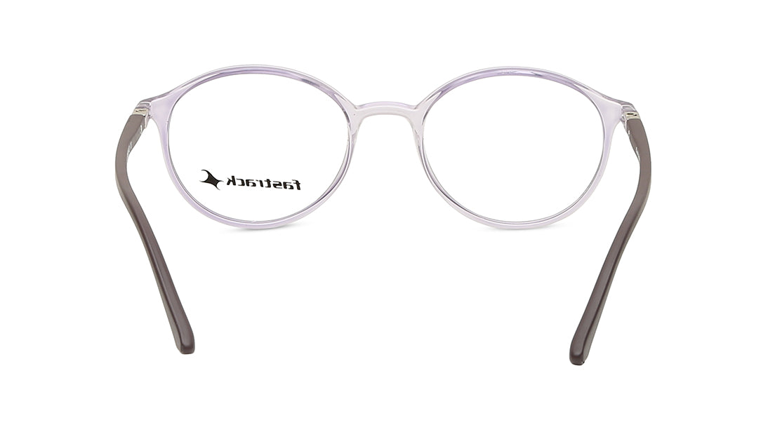 Purple Round Unisex Eyeglasses (FT1282UFP2MPRV|50)