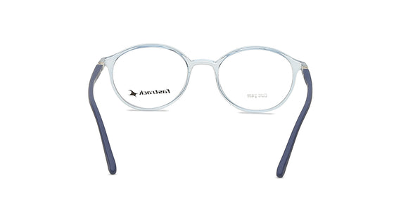 Blue Round Unisex Eyeglasses (FT1282UFP3MBUV|50)