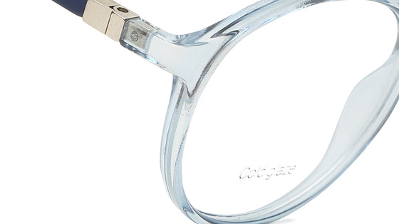 Blue Round Unisex Eyeglasses (FT1282UFP3MBUV|50)