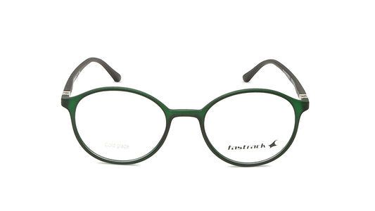 Green Round Unisex Eyeglasses (FT1282UFP6MOLV|50)