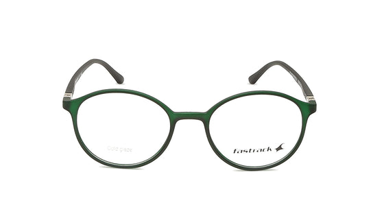 Green Round Unisex Eyeglasses (FT1282UFP6MOLV|50)