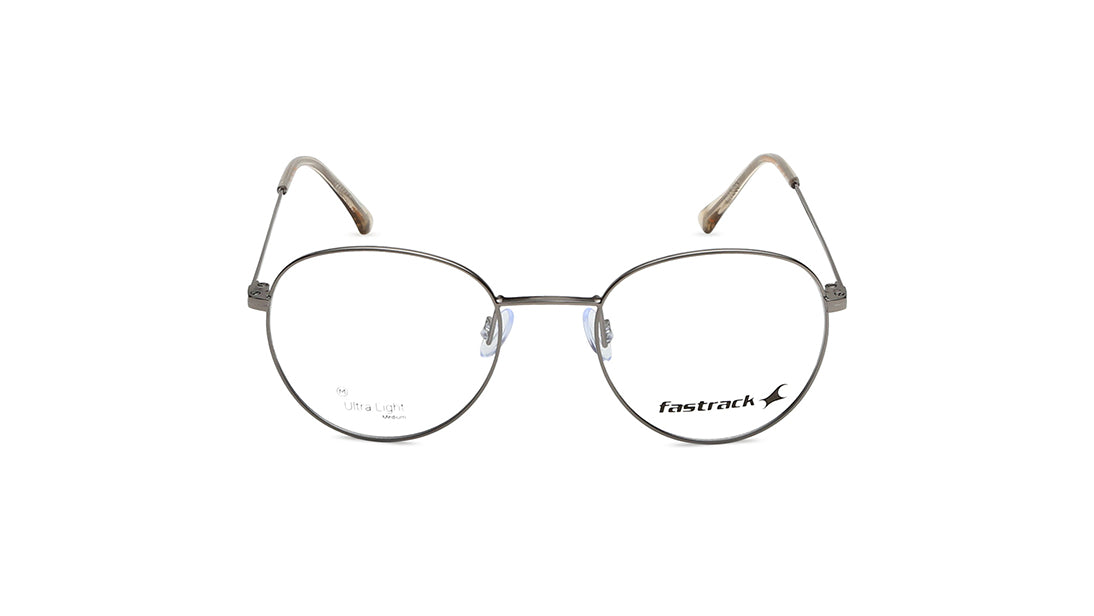 Round Rimmed Unisex Eyeglasses (FT1283UFM2MGNV|48)