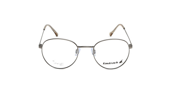 Round Rimmed Unisex Eyeglasses (FT1283UFM2MGNV|48)