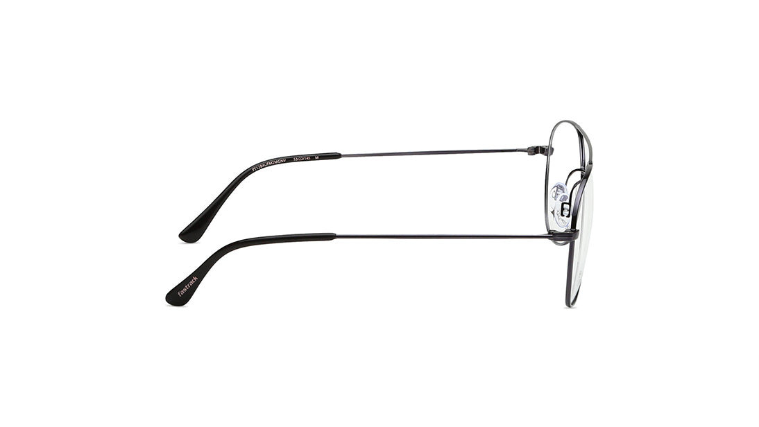 Aviator Rimmed Unisex Eyeglasses (FT1284UFM2MGNV|53)