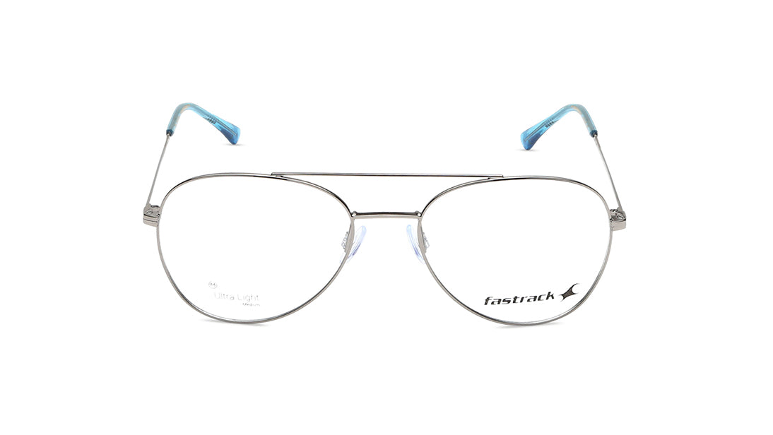 Aviator Rimmed Unisex Eyeglasses (FT1284UFM3MGNV|53)