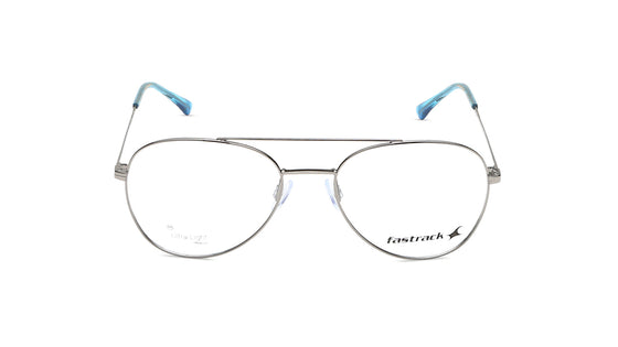 Aviator Rimmed Unisex Eyeglasses (FT1284UFM3MGNV|53)