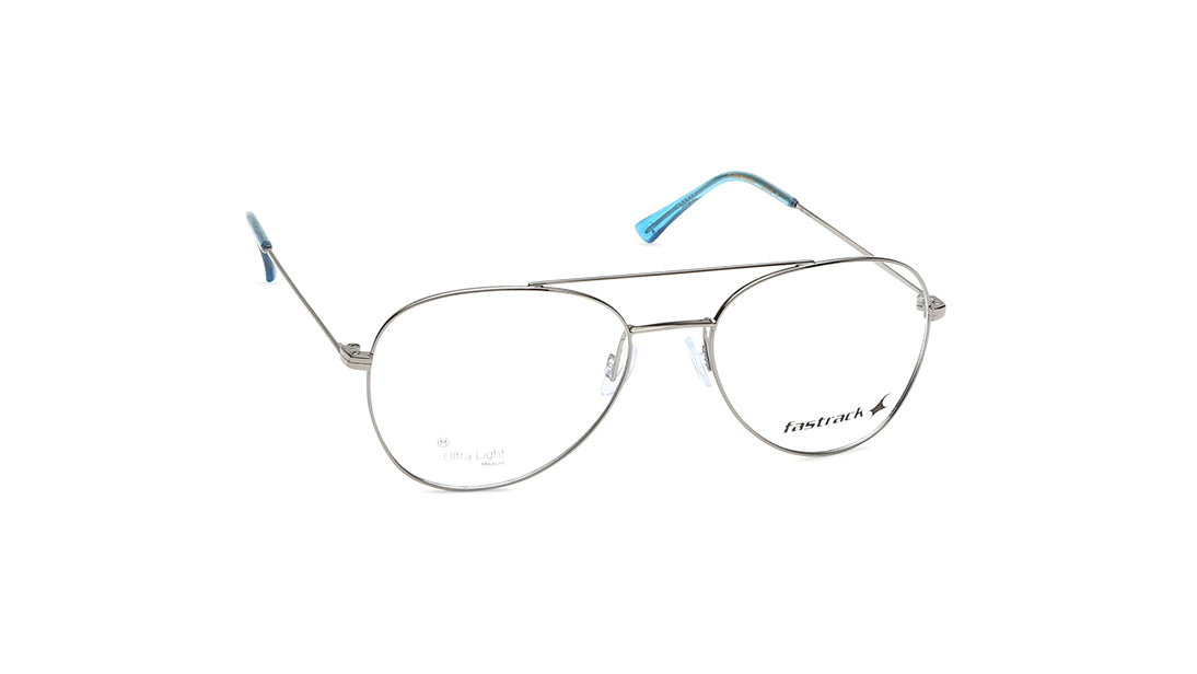 Aviator Rimmed Unisex Eyeglasses (FT1284UFM3MGNV|53)