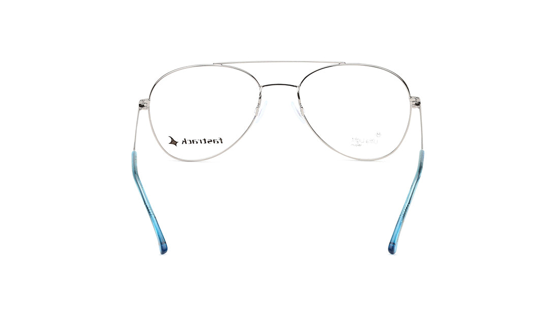 Aviator Rimmed Unisex Eyeglasses (FT1284UFM3MGNV|53)