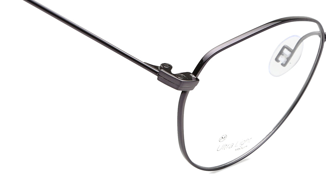 Round Rimmed Unisex Eyeglasses (FT1285UFM2MGNV|49)