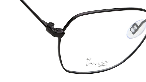 Square Rimmed Unisex Eyeglasses (FT1286UFM1MBKV|49)
