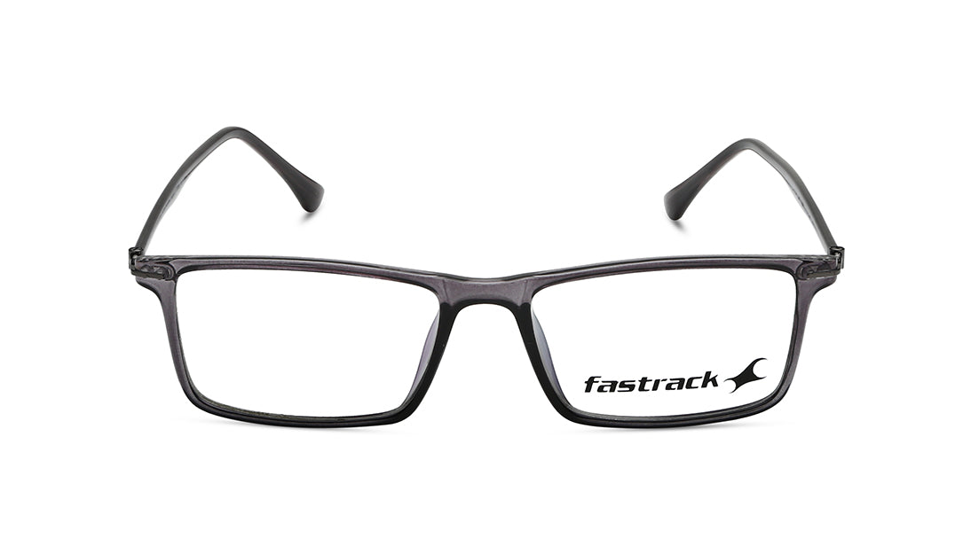 Grey Rectangle Men Eyeglasses ( FT1294MFP1MGYV|54)