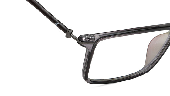 Grey Rectangle Men Eyeglasses ( FT1294MFP1MGYV|54)