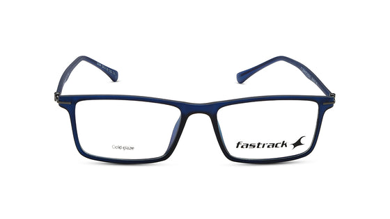 Blue Rectangle Men Eyeglasses ( FT1294MFP2MBUV|54)