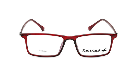 Red Rectangle Men Eyeglasses ( FT1294MFP3MRDV|54)