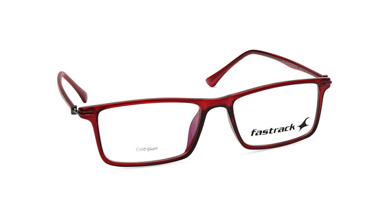Red Rectangle Men Eyeglasses ( FT1294MFP3MRDV|54)