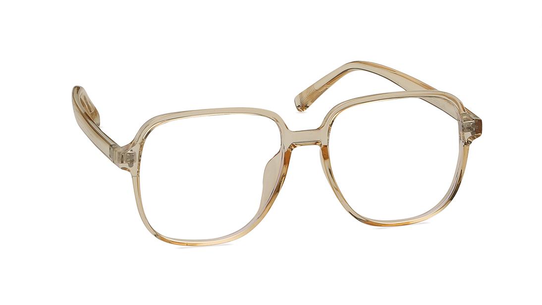 Yellow Bugeye Unisex Eyeglasses ( FT1322UFP2LYLV|54)
