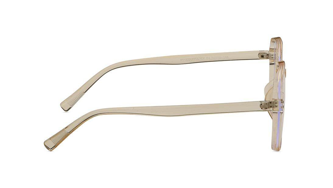 Yellow Bugeye Unisex Eyeglasses ( FT1322UFP2LYLV|54)
