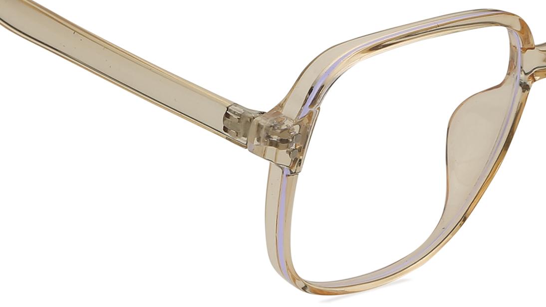 Yellow Bugeye Unisex Eyeglasses ( FT1322UFP2LYLV|54)
