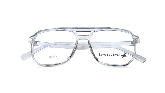 Grey Navigator Rimmed Eyeglasses