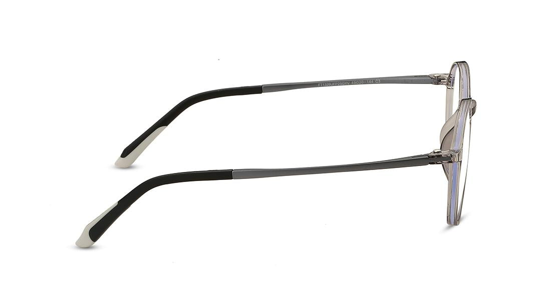 Grey Square Unisex Eyeglasses ( FT1326UFP2SGYV|49)