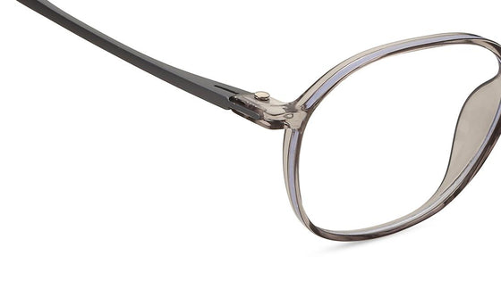 Grey Square Unisex Eyeglasses ( FT1326UFP2SGYV|49)