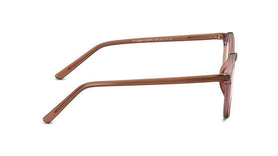 Purple Square Unisex Eyeglasses ( FT1328UFC1SPRV|50)