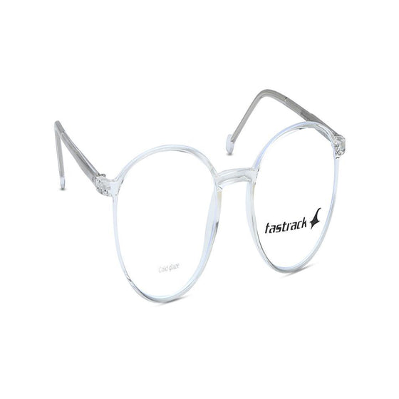 Transparent Round Unisex Eyeglasses ( FT1329UFP3MWHV|50)