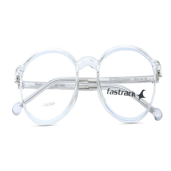 Transparent Round Unisex Eyeglasses ( FT1329UFP3MWHV|50)
