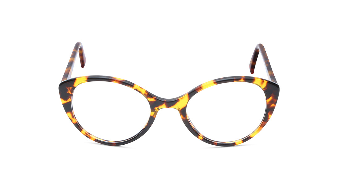 Brown Cateye Women Eyeglasses ( FT1347WFP1MBRV|51)