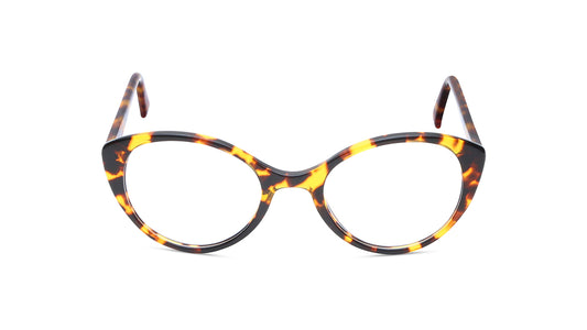 Brown Cateye Women Eyeglasses ( FT1347WFP1MBRV|51)