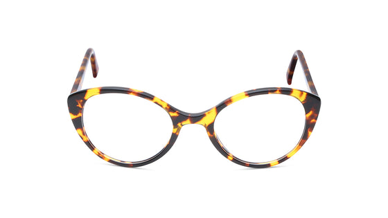 Brown Cateye Women Eyeglasses ( FT1347WFP1MBRV|51)