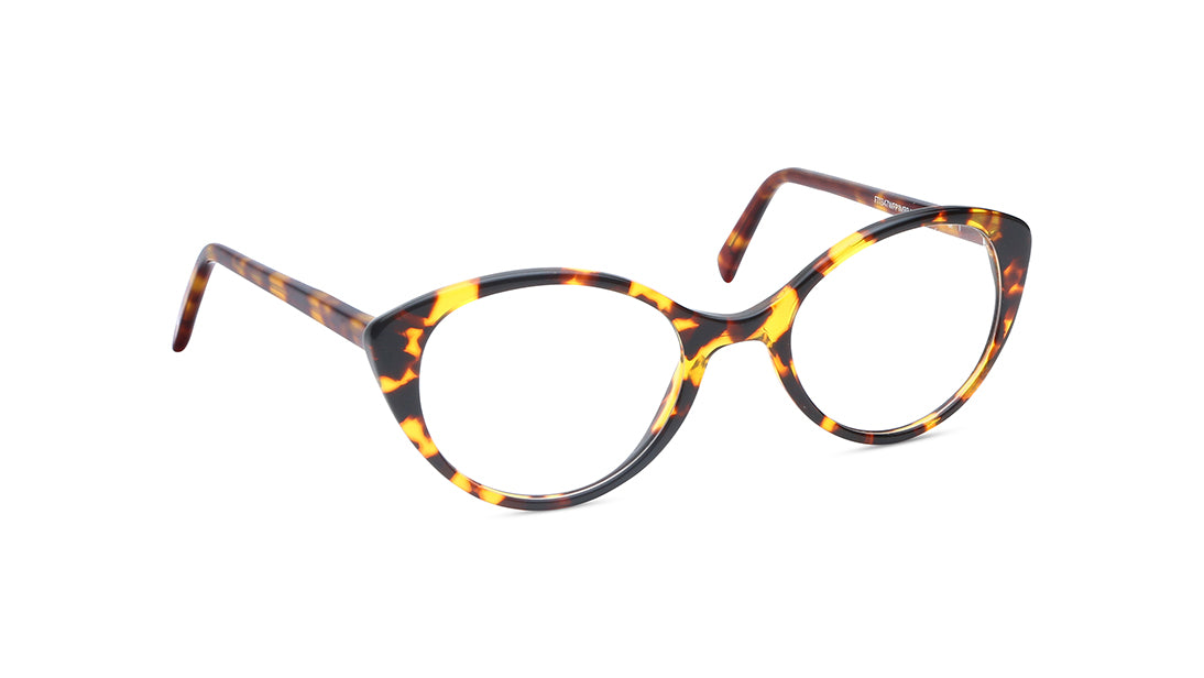 Brown Cateye Women Eyeglasses ( FT1347WFP1MBRV|51)
