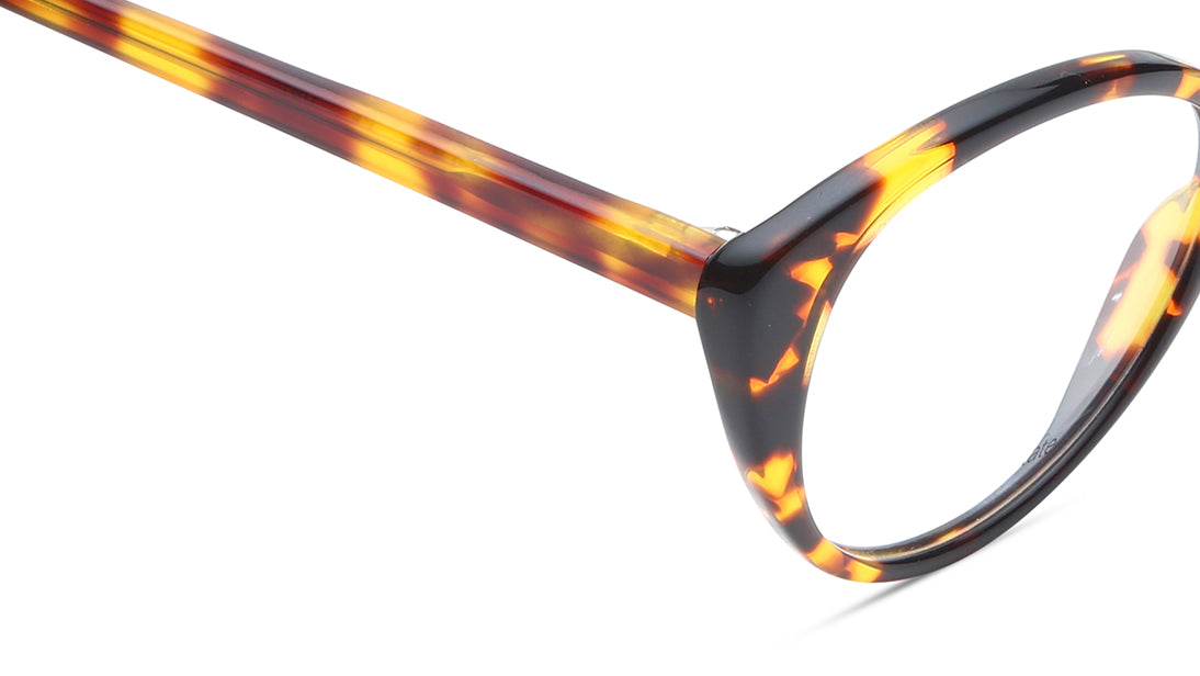 Brown Cateye Women Eyeglasses ( FT1347WFP1MBRV|51)