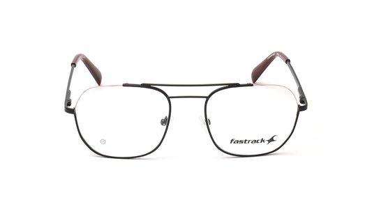 Black Semi-Rimmed Unisex Eyeglasses (FT1354MHM1MBKV|53)