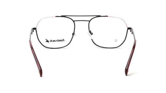 Black Semi-Rimmed Unisex Eyeglasses (FT1354MHM1MBKV|53)