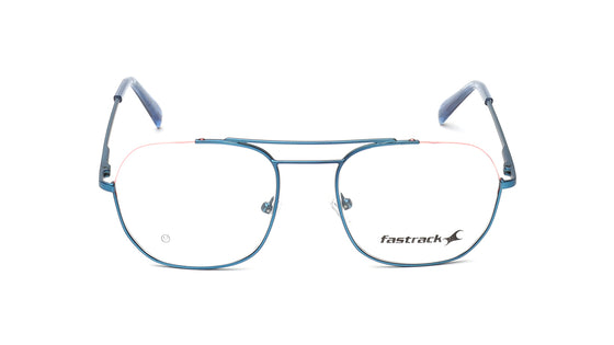 Blue Semi-Rimmed Unisex Eyeglasses (FT1354MHM3MBUV|53)