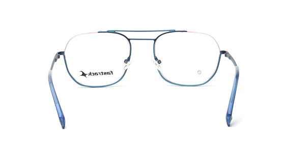 Blue Semi-Rimmed Unisex Eyeglasses (FT1354MHM3MBUV|53)