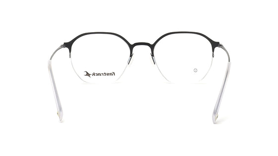 Black Semi-Rimmed Unisex Eyeglasses (FT1358UHM3LBKV|53)
