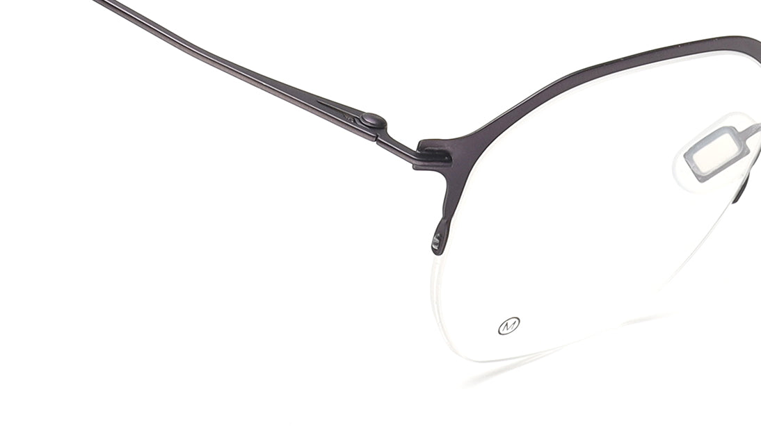 Green Semi-Rimmed Unisex Eyeglasses (FT1358UHM6MGNV|51)