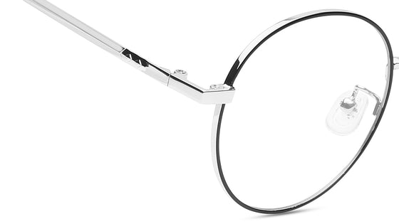 Silver Round Rimmed Eyeglasses