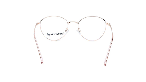 Gold Round Rimmed Eyeglasses