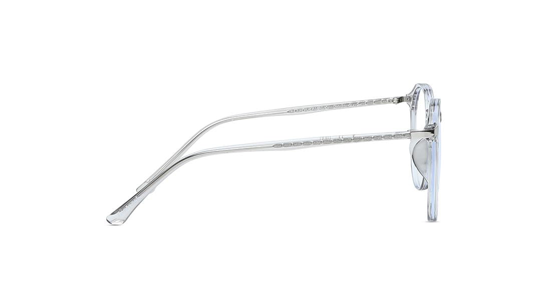 Grey Round Unisex Eyeglasses ( FT1379UFP1MGYV|50)